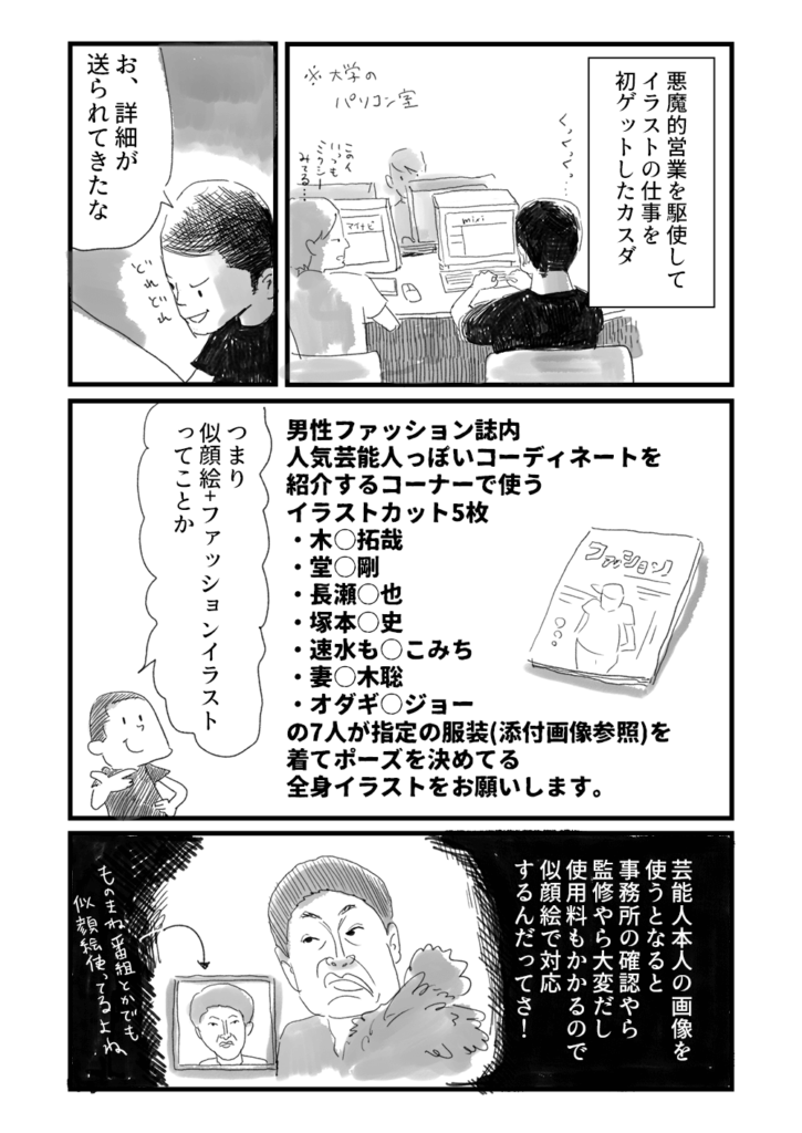 漫画僕のイラストレーター生存戦略第5話ページ1